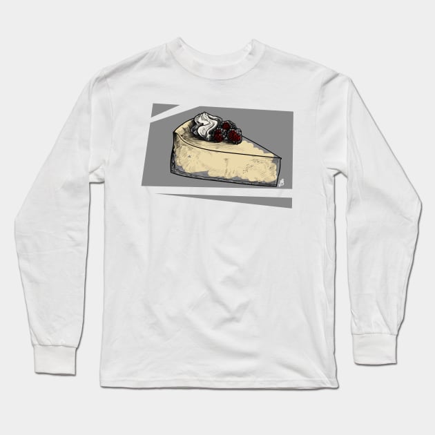 Chessecake Long Sleeve T-Shirt by Franklin Silva Art